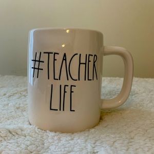 BNWT Rae Dunn #Teacher Life Mug